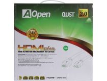AOpen ACG711DW-10м Кабель HDMI to HDMI (19M -19M) 10м 2 фильтра ver2.0
