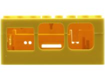 ACD RA185 Корпус для Raspberry Pi 3 Yellow ABS Plastic Building Block Case