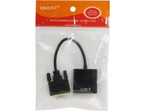 Orient C060 Кабель-адаптер DVI (25M)-- VGA (15F)