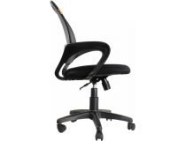  7004042 Офисное кресло Chairman 696 TW-04 серый (спинка серая сетка, сиденье чёрная ткань)