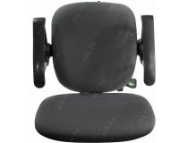  7002746 Офисное кресло Chairman 9801 хром 15-13 серый N-A