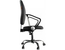  7002746 Офисное кресло Chairman 9801 хром 15-13 серый N-A