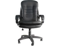  7014616 Офисное кресло Chairman 795 LT PU чёрный (экокожа)