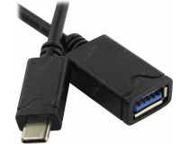 5bites TC304-02OTG Кабель-переходник USB 3.0 AF - USB-C M 0.2м