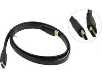 TV-COM CG200F-1м Кабель HDMI to HDMI (19M -19M) 1м ver1.4 плоский
