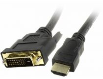 TV-COM (L)CG135E-2м Кабель HDMI to DVI-D (19M -25M) 2м