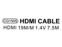 TV-COM CG150S-7.5м Кабель HDMI to HDMI (19M -19M) 7.5м ver1.4