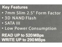 SSD 120 Gb SATA 6Gb/s AMD Radeon R5  R5SL120G  2.5 3D TLC