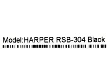 HARPER RSB-304 Black Селфи-монопод телескопический (Bluetooth3.0, кнопка спуска затвора/масштаб/смена камеры)