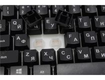 Клавиатура OKLICK 710G  USB 104КЛ, подсветка клавиш  476393 