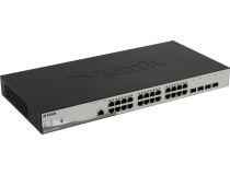 D-Link DGS-1210-28P/ME ,B1A Управляемый коммутатор (24UTP 1000Mbps PoE + 4SFP)