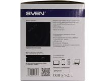 Колонка SVEN PS-465 Black (2x9W, Bluetooth, USB, microSD, FM, Li-Ion)