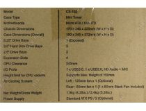 Minitower Aerocool/Formula CS-102  MicroATX без БП