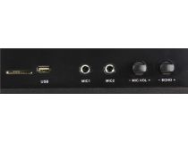 Колонки Dialog Progressive AP-250 Brown (2x15W+Subwoofer 50W,дерево, SD, USB, Bluetooth, FM, ПДУ)