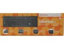 Клавиатура Defender UltraMate SM-530 USB 104КЛ + 4КЛ М/Мед 45530 