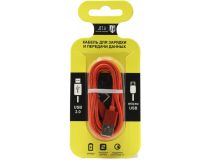 JETACCESS JA-DC21 1м Red Кабель USB 2.0 A-- micro-B 1м