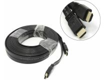 JETACCESS JA-HD10 10м Кабель HDMI to HDMI (19M -19M) 10м ver2.0 плоский