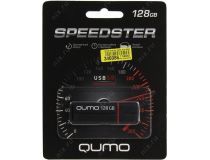 Qumo Speedster QM128GUD3-SP-black USB3.0 Flash Drive 128Gb (RTL)