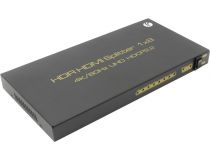 VCOM DD428 HDMI Splitter (1in -  8out, ver2.0) + б.п
