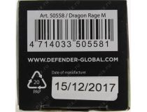 Коврик для мыши Defender Dragon Rage M 50558 (360x270x3мм)