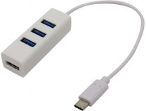 KS-is KS-321 4-Port USB3.0 HUB, подкл. USB-C