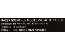 Razer Goliathus Mobile, коврик для мыши (215x270x1.5мм) RZ02-01820500-R3M1 