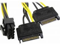 Orient C588 Переходник питания для видеокарт 2SATA M- 6/8pin