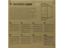Minitower Cooler Master MCB-Q300P-KANN-S02 Masterbox Q300P Black&Black ATX без БП, с окном