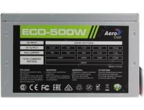 Блок питания Aerocool/Formula ECO-500W (RTL) 500W ATX (24+4+6пин)