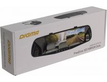 Digma FreeDrive 303 MIRROR DUAL Black (2xCam, 1920х1080/640x480, 120°/90°, LCD 4.3 , microSDHC, мик, Li-Ion)