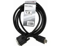 TV-COM QCG341AD-1.8м Кабель монитор - SVGA card (15M -15M) 1.8м 2 фильтра