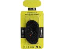 JETACCESS JA-AC02 3м Black Кабель Jack3.5-M -- Jack3.5-M 3м