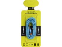 JETACCESS JA-AC02 2м Blue Кабель Jack3.5-M -- Jack3.5-M 2м