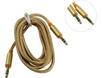 JETACCESS JA-AC02 1.5м Gold Кабель Jack3.5-M -- Jack3.5-M 1.5м