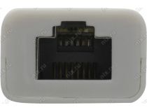 KS-is KS-339 USB2.0 Hub 3 port, LAN, подкл. USB-C