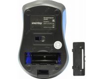 SmartBuy One Wireless Optical Mouse SBM-352AG-BK  (RTL) USB 4btn+Roll, беспроводная