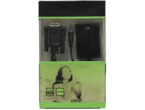 Кабель-адаптер VGA(15M)+audio--  HDMI (F) (питание miсroUSB)