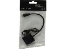 Кабель-адаптер miniHDMI --  VGA(15F)+audio