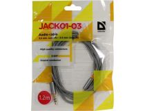Defender Кабель Jack3.5-M -- Jack3.5-M 1.2м 87514 