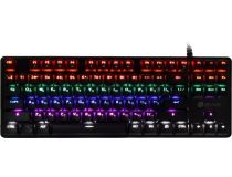 Клавиатура OKLICK 960G Black USB 87КЛ, подсветка клавиш  499575 