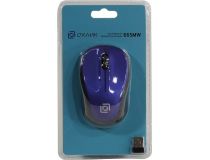 OKLICK Wireless Optical Mouse 665MW  Black&Blue  (RTL) USB 3btn+Roll 1025132 