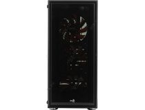 Miditower Aerocool Quartz Red ATX без БП, с окном