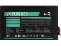 Блок питания Aerocool/Formula VX-600 PLUS (RTL) 600W ATX (24+2x4+6/8пин