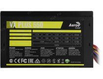 Блок питания Aerocool/Formula VX-550 PLUS (RTL) 550W ATX (24+2x4+6/8пин)