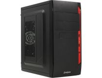 Minitower Exegate QA-410 Black MicroATX 500W (24+4+6/8пин) EX272735RUS 