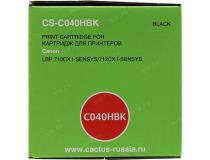 Картридж Cactus CS-C040HBK для Canon LBP 710CX/712CX