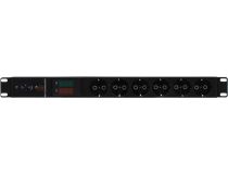 NT SOC 230.16A1.VA-6S-C20 B Блок силовых розеток 19 , чёрный 1U, 6 евророзеток, вход IEC-320-C20