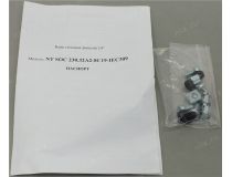 NT SOC 230.32A2-8С19-IEC309 B Блок силовых розеток 19 , чёрный 1U, 8 розеток IEC-320-C19, вход IEC-309