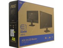 23.8 ЖК монитор AOC 24E1Q Black (LCD, 1920x1080, D-Sub, HDMI, DP)