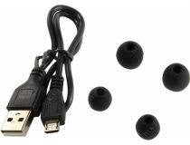 Наушники с микрофоном HARPER HB-305 Black (Bluetooth, microSD, с регулятором громкости)